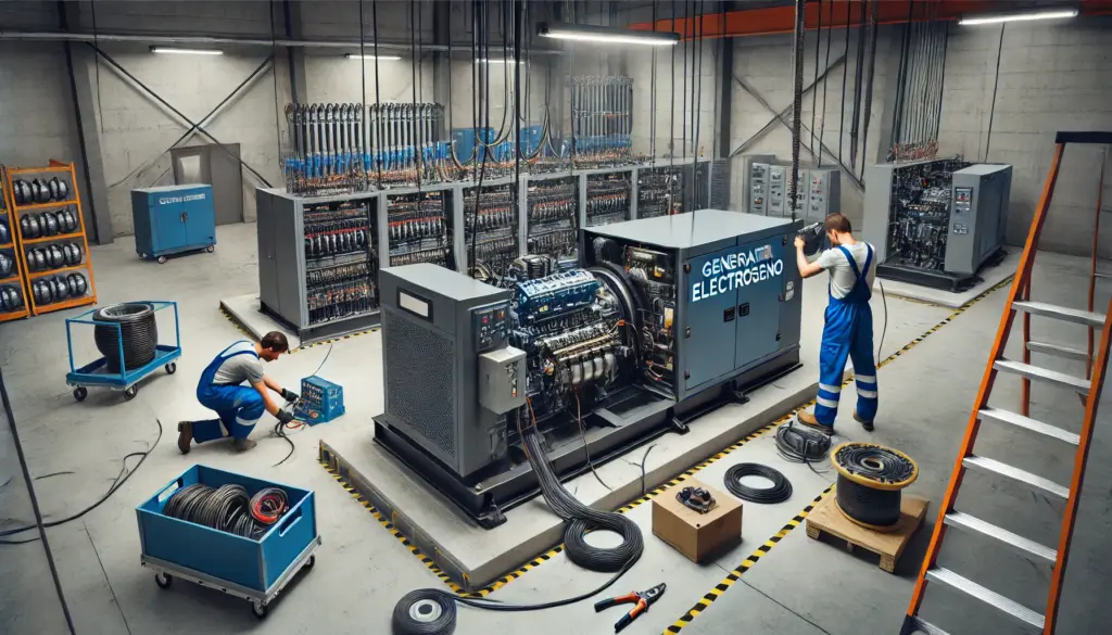 instalaciones de generadores diesel